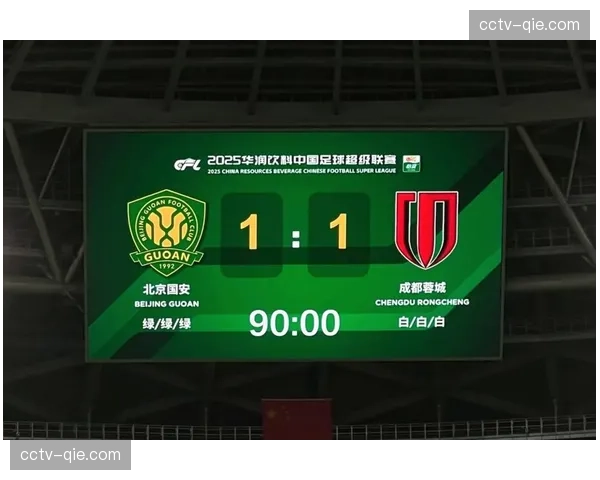 数据模型预测中超第四轮：主场优势明显，北京国安对阵青岛西海岸胜率达68%